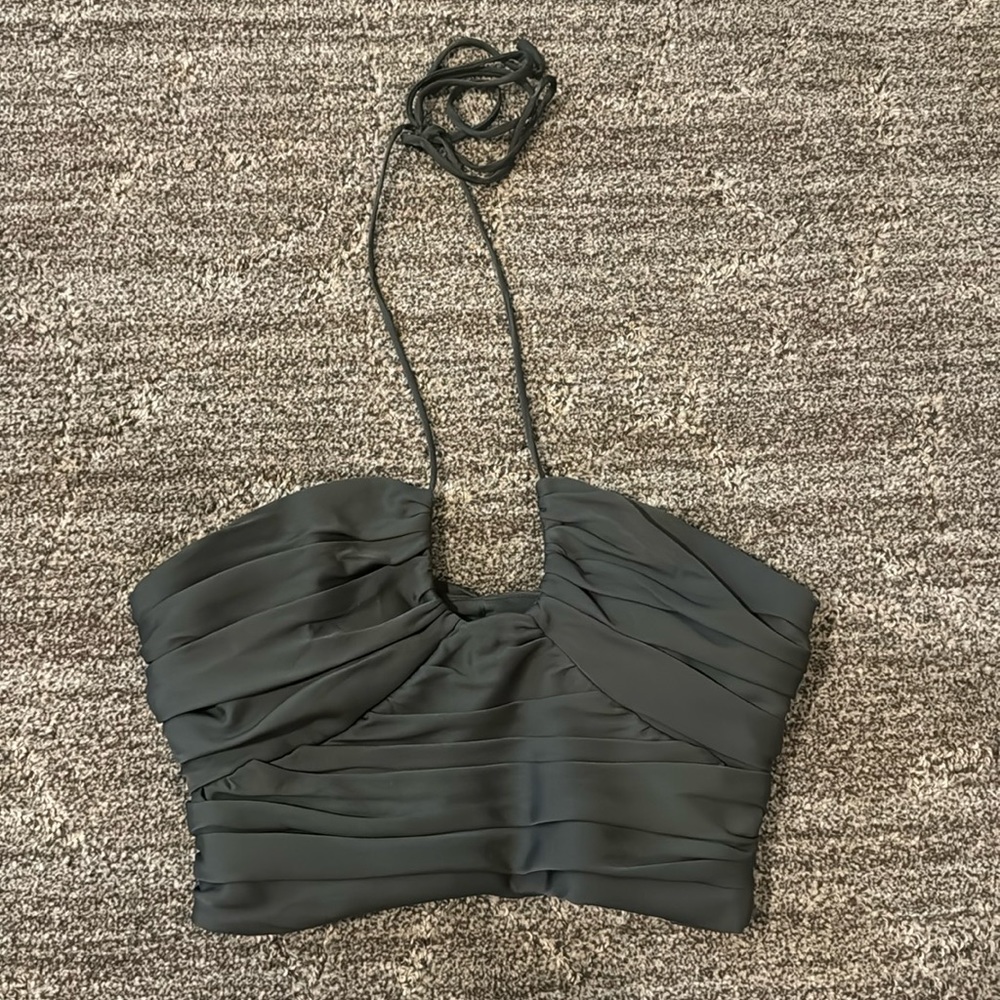 Satin Halter Too